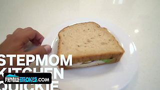 Pervmom: Inked MILF Gets Steamy Action From Her Stepson While Hubby's Gone!