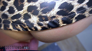 Girl in Leo Raincoat Taking a Bath and Gets Fresh Cum Shot on Her Rubber Ass - Projectfundiary