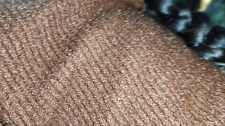 Desi aunty today night sex - The village Bhabhi woke up at midnight today and went behind house and had sex with the neighbour.