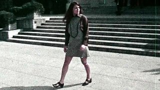 Shy looking brunette pounded hardcore