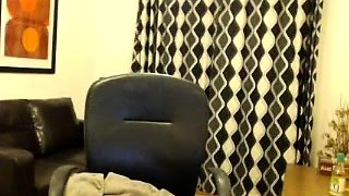 Tattooed Webcam Teen Rides Massive Toy