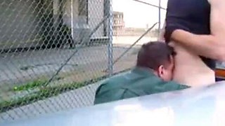 Daddy's Outdoor Lunch Break Blowjob
