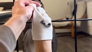 Black Amateur Explore Hot Foot Fetish