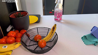 Hungry Muslim Girl Breaks Her Fast with BBC