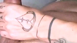 Hot Wife Masturbates Her Husband at Dawn