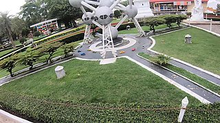 Thai girlfriend day out and sex at home