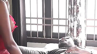 Indian Bhabi Fucked on Christmas Day in Hindi - Indian Desi Wife loves to Fucked
