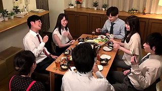 Hot Japanese Group Sex