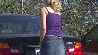 Hot Fucking in Elevator with MILF Slut