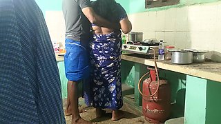 Bhavana Aunty Was Working in the Kitchen and Invited Me for Sex and I Had Sex with Him