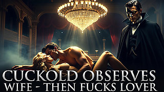 Cuckold Observes Wife - Then Fucks Lover