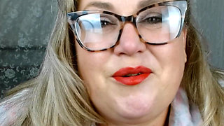 Video Call to Horny BBW Mature Stepmom