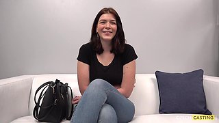 Czech Casting’s Sandy Heat in a Bold Audition Passion Rush