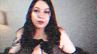 SYDNEYSCREAMS Tattooed beauty spreads wide for solo toy play
