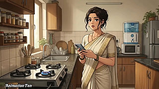 The Gas Man Is Alone at Home with His Wife.