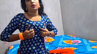 Indian Desi Teen Cute Girl Is Sucking Cock Big Tits and Her Ass Is Very Sexy