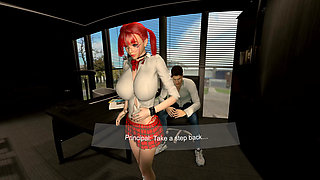 Akiko - the Naughty Principal - Part 1