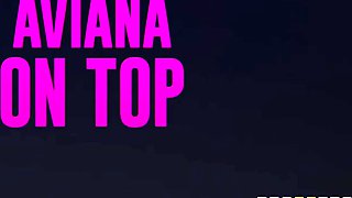 Aviana Violet's Outdoor Passion on Top in Hardcore Heat