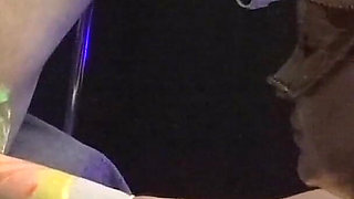 1st. Uv-neon Light Anal Fisting Experience of Adelina Noir and Fistdude