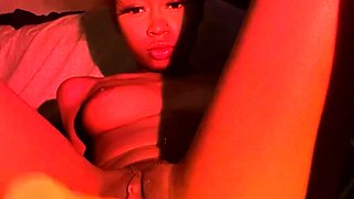 Hot Black Maid Does Some Webcam Black and Ebony