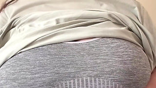 POV - Flashing, Jiggling and Bouncing My Bit Boobs in You Face