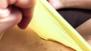 Hot Russian Student Secretly Masturbates in Wet Panties