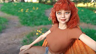 Off The Record Cute Red Head Girl In The Park Ep 7