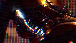Latex Domme MILF Tramples Slave Dripping in Sweat