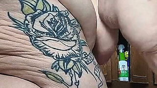 Shes Naked in the Kitchen Floor Time to Scrub Time to Tounge Scrub That Pussy