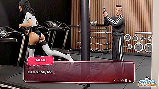 : Flirty Emma In The Gym - Sex Coach: Hot Yoga