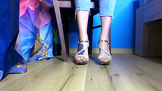 Lady Angela New Pedicure and Sandals