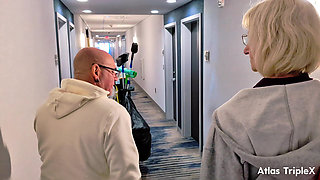 GILF Squirts and Gets Creampied