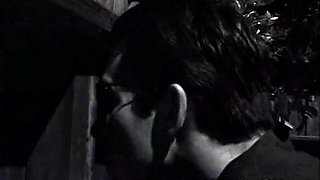 Group sex hardcore double blowjob swallowing cum