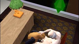 SimsXXX - The Sexxx Movie pt 2: Big Tits, Big Ass  Blowjob Porn