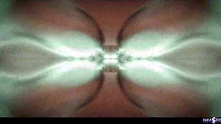 Vicious Clemence Audiard and Milan Cheek at lesbian parasited sex