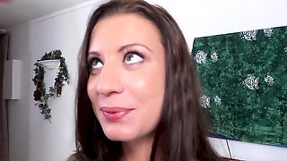 Blowjob POV blowjob cumshot facial brunette pov