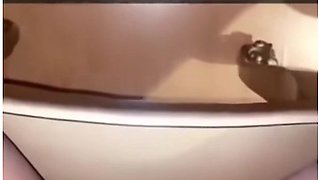 Teacher Makes Me Strip & Fuck Myself In The Classroom During Detention Until I Squirt With Snap Chat