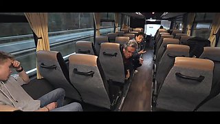 Hunt4k. hot bus porn with enormous titty dark haired