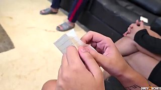 Step Brother Fucks Step Mom and Step Daughters - Family Threesome Creampie