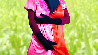 Cock inserted into Shali's tight pussy