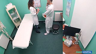 Penelope Cross gets a rough hand on the dick in hot POV action - Fake Hospital
