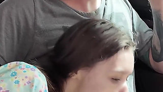 Skinny Teen Ass Fucked on the Roadside