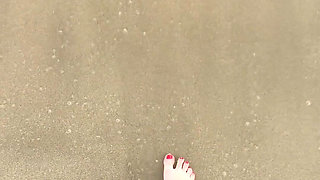 Feet at the Beach