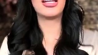 Close up cock jerking solo