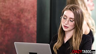 Anna Claire Clouds enjoys face sitting