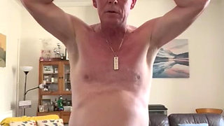 FagSlag exposes its cock and balls