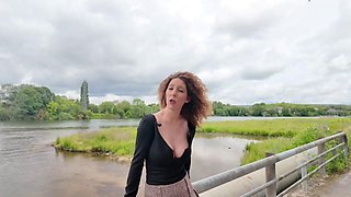French Mature Madame Chaude Tries Outdoor Fucking