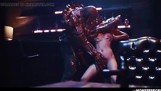Mind Control Monster Fucks Cute Asian Girl Hard Until She Cums
