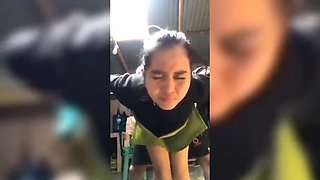 Renata11 First Time Anal with Boyfriend in Public - Amateur Asian Doggy Style