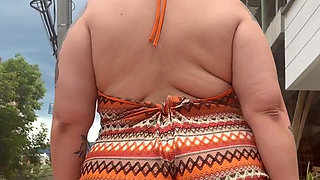 New Video Alert Ass Tease Walk in Tiny Bodysuit